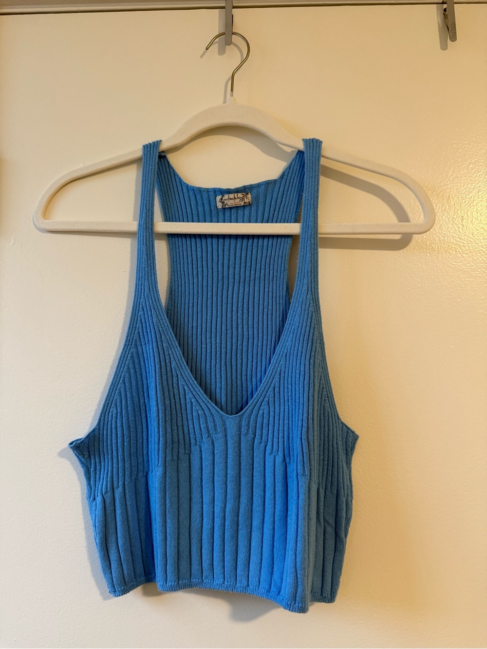Free People Sweater Ribbed Tank
